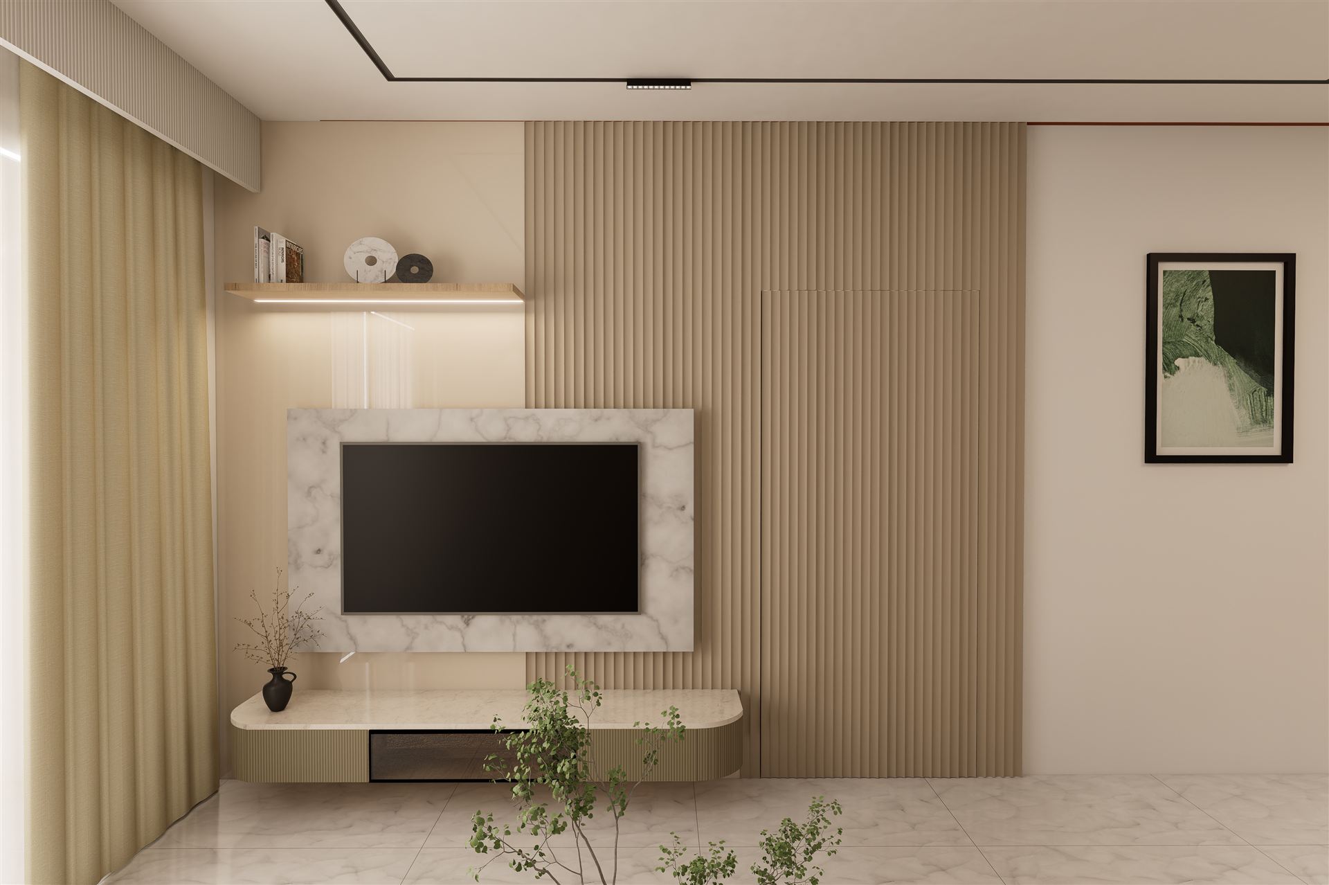 Designer TV Unit